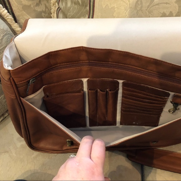 Boulder Ridge Bags Boulder Ridge Fullgrain Leather Briefcase Poshmark